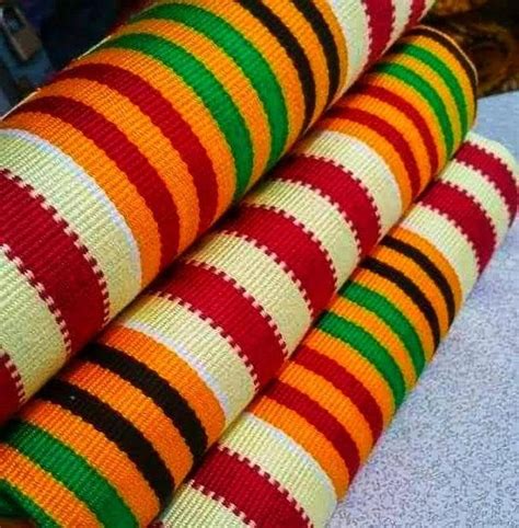 Authentic Kente 4 6 And 12 Yards Genuine Ghana Handwoven Kente Fabric