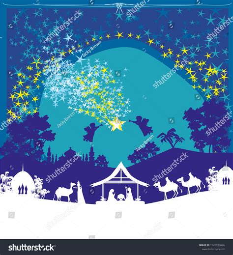 13192 Christmas Nativity Frame Images Stock Photos And Vectors