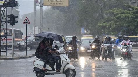 Delhi Ncr Wakes Up To Windy Rainy Morning Cyclonic Circulation Over