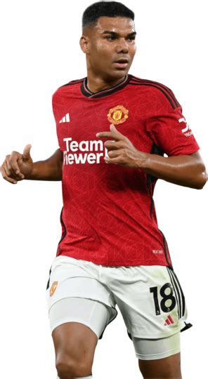 Casemiro Manchester United Football Render Footyrenders