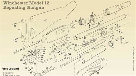 Winchester Shotgun Parts Diagram