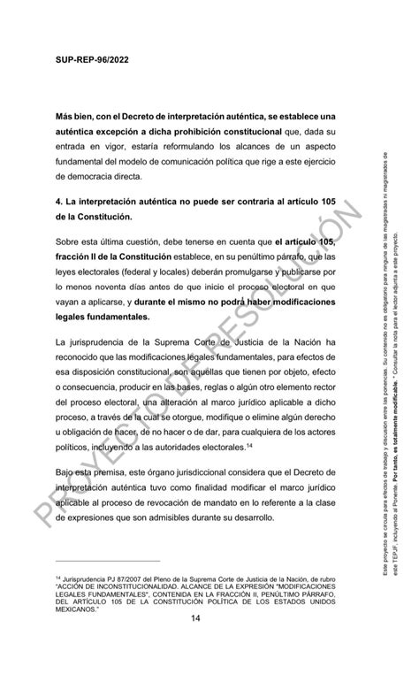 Tepjf Prev Declarar Inaplicable Decreto Sobre Propaganda Ante