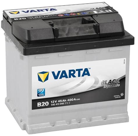 Akumulator 45AH 400A L VARTA B20 Black Dynamic 207x175x190 L1A