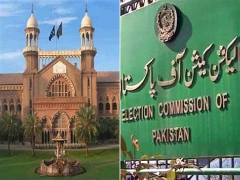 Lhc Ecp At Loggerheads Over Formation Of Election Tribunals