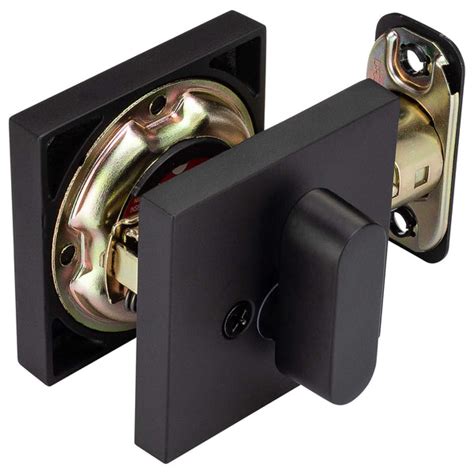 Interconnected Door Lock Reversible Passage Lever Matte Black Harney Hardware