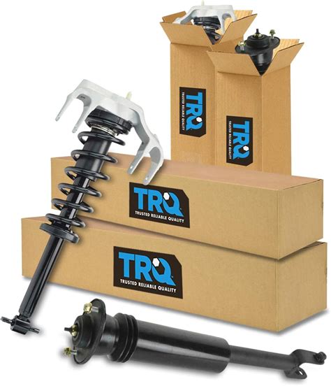 Trq Front Rear Complete Quick Loaded Strut Spring Assembly Shock Absorber Kit 4pc