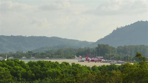 Phuket international airport, timelapse 10365790 Stock Video at Vecteezy