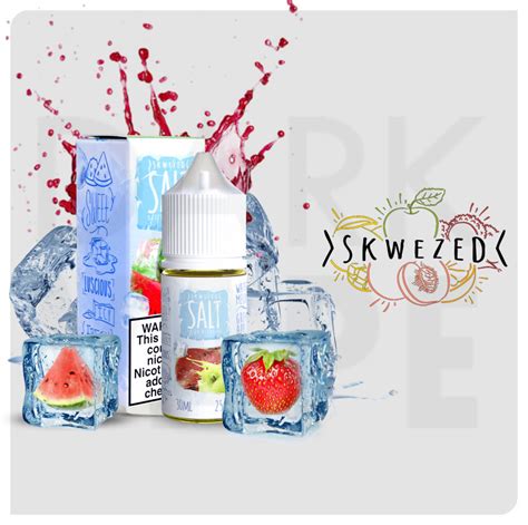 E Liquid Salt Nico Skwezed Watermelon Strawberry Ice Mg