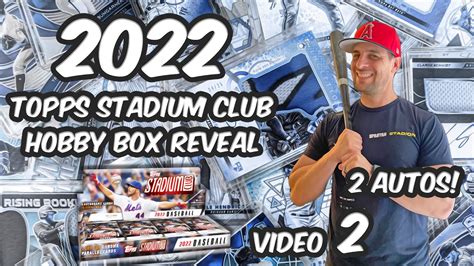 Topps Stadium Club Hobby Box Reveal Video Youtube