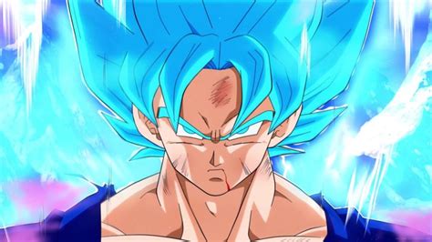 Abstract Son Goku Super Saiyan Blue Dragon Ball Super Live Wallpaper Moewalls