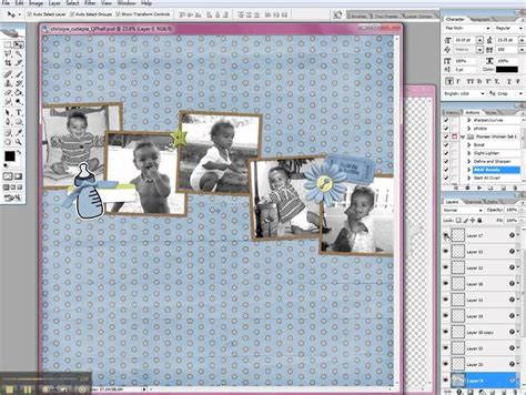 How To Use A Digital Scrapbooking Quick Page By ChrissyWDigital