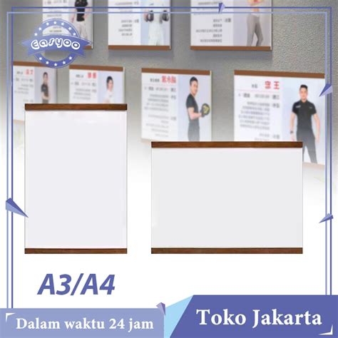 Jual Magnet A A Akrilik Frame Display Bingkai Poster Bingkai Foto