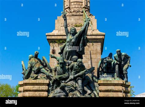 Monumento A Guerra Peninsular In Boavista Porto Portugal Designed By