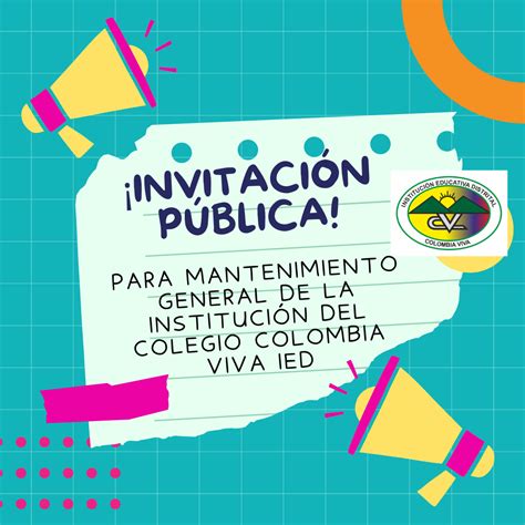 INVITACIÓN PÚBLICA PARA EL MANTENIMIENTO GENERAL DE LA INSTITUCIÓN DEL