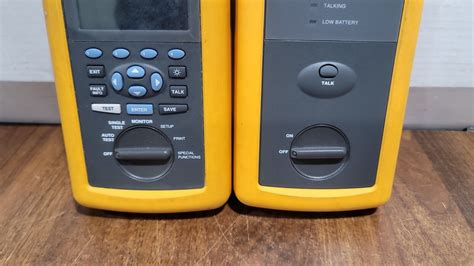 Untested Fluke Dsp Cat E Cat Cable Analyzer With Dsp Sr