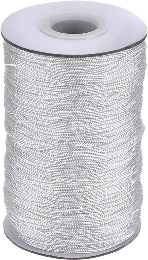 Amazon 109 Yards Roll White Braided Lift Shade Cord For Aluminum