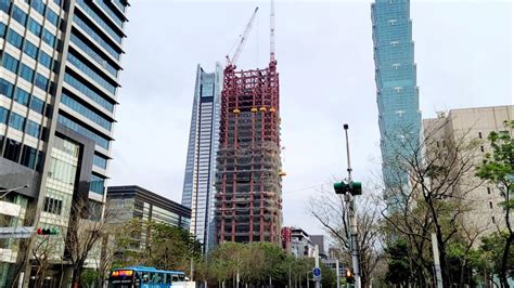 臺北市信義計畫區the Sky Taipei280公尺47層興建中【ep17】 2022年3月19日 瘦瘦哥進度 Youtube