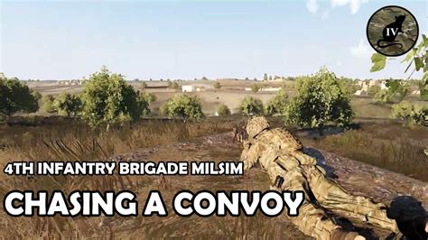 Th Infantry Brigade Chasing A Convoy Arma Milsim Youtube