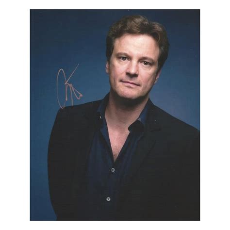 Colin Firth Autograph