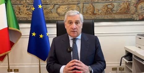 Tajani In Medio Oriente Per Sostenere La Soluzione Di Due Stati