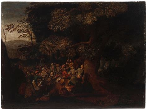 La predicación de San Juan Bautista par Frans Francken the Younger sur