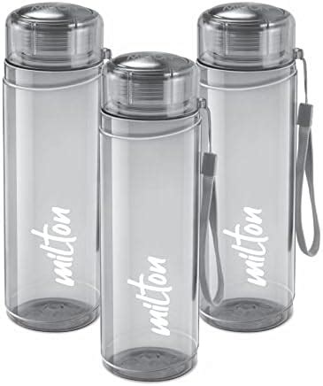 Milton Hector Pet Water Bottle Set Of Litre Each Grey