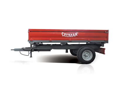 Dump Trailer 4 Ton Single Axle Dumper Trailer Celmak Agriculture