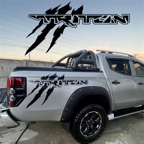 Graphics Decals For Mitsubishi L Triton Clawmark Pickup Truck Vinyl