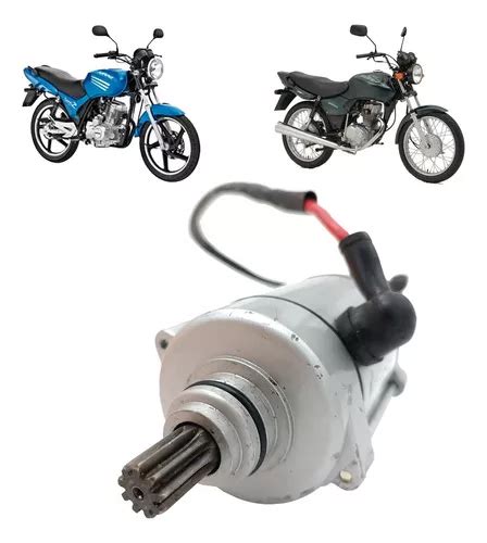 Motor De Partida Dafra Speed Cg 125 Titan Es Ks Parcelamento Sem Juros