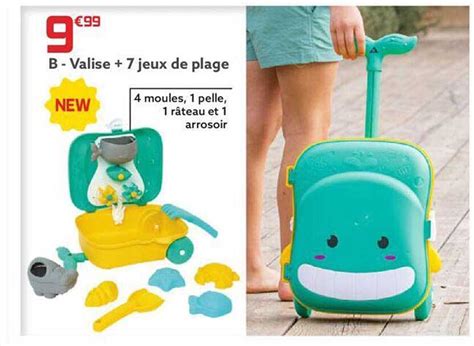 Promo Valise 7 Jeux De Plage Chez GiFi ICatalogue Fr