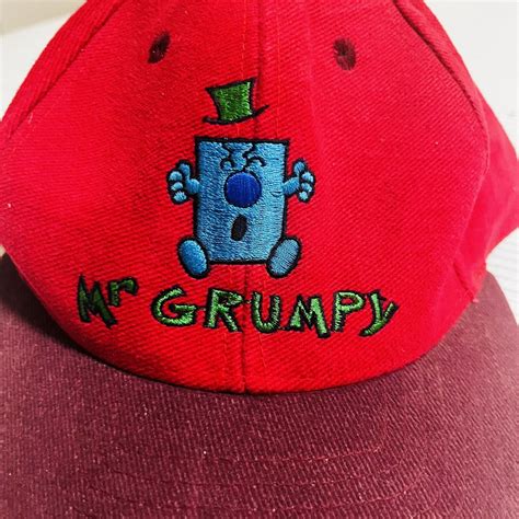 Rare Vintage 1994 Mitch Dowd Mr Men ‘mr Grumpy’ Snapb… Gem