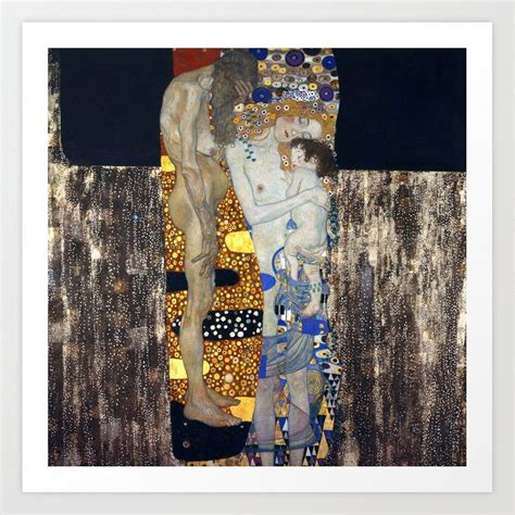 The Three Ages Of Woman By Gustav Klimt Art Print By Art Culture