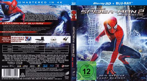 The Amazing Spider Man Blu Ray Cover