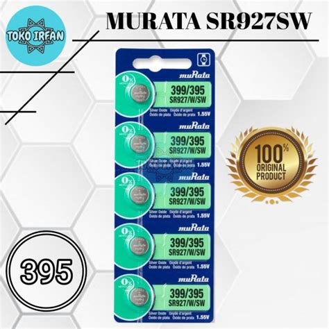 Jual Baterai Murata SR927SW 395 399 Original Baterai Jam Tangan SR927