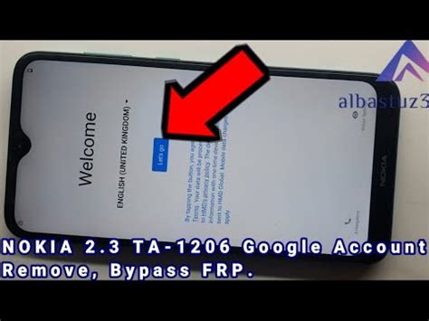 BOOM Without PC NOKIA 2 3 TA 1206 Google Account Remove Bypass