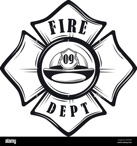 Fire Department Emblem Stock Vector Image And Art Alamy