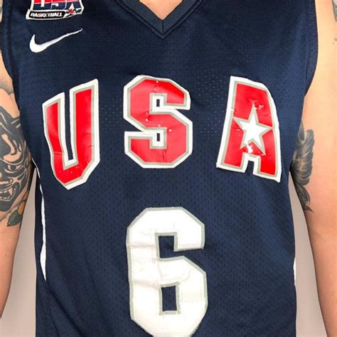 Lebron James Olympic USA Nike jersey Size medium... - Depop