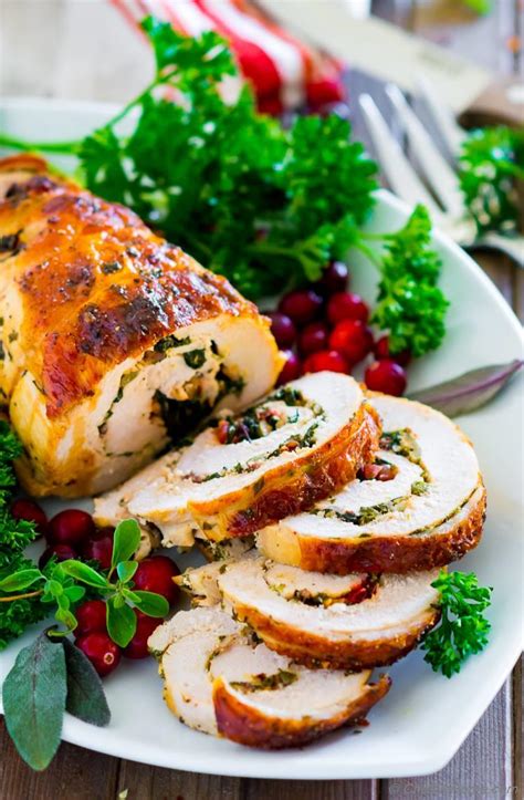 Stuffed Turkey Breast Recipe ChefDeHome