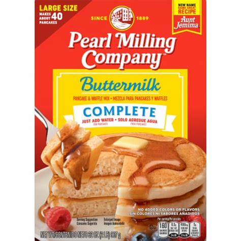 Pearl Milling Company Complete Buttermilk Pancake Waffle Mix 32 Oz