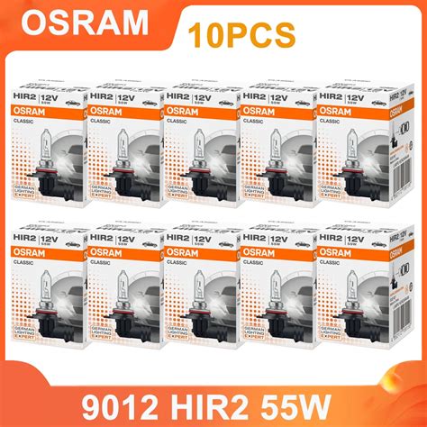 OSRAM CLASSIC 9012 HIR2 12V 55W PX22d Halogen Headlight Original Bulb