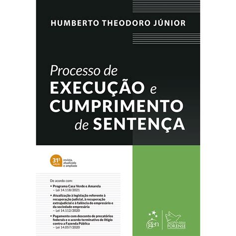 Livro Processo De Execu O E Cumprimento De Senten A Submarino