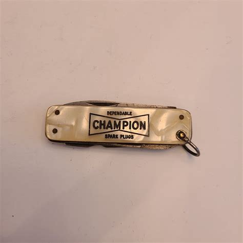 Vintage Circa S Advertising Swag Dependable Champion Spark Plugs