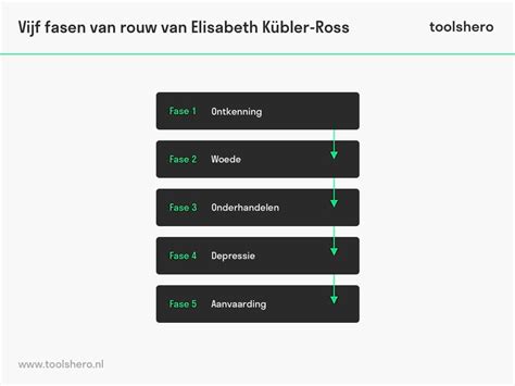 Vijf Fasen Van Rouw Van Elisabeth K Bler Ross Toolshero