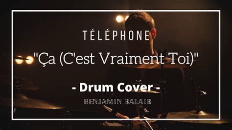 A C Est Vraiment Toi Drum Cover T L Phone Youtube