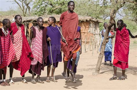 Dancing Masai Women Editorial Stock Image Image Of Ethnic 17326339