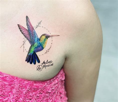 Hummingbird tattoo by Andrea Morales | Photo 26889