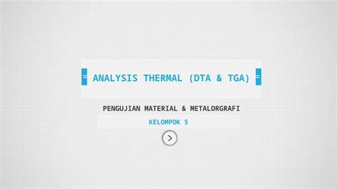 Pptx Analys Thermal Dta And Tga Dokumen Tips