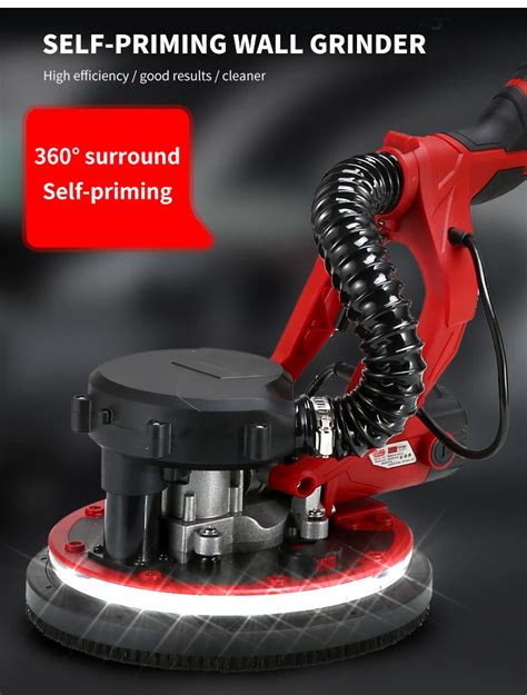 High Efficiency Dust Free Portable Putty Sanding Machine Wall Sanding