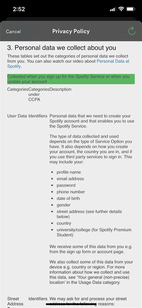 Sample Mobile App Privacy Policy Template Termly