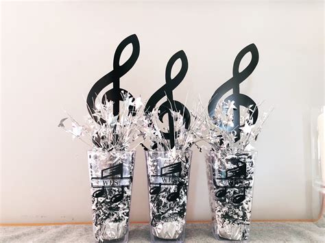 Music Centerpieces Music Centerpieces Music Party Decorations Banquet
